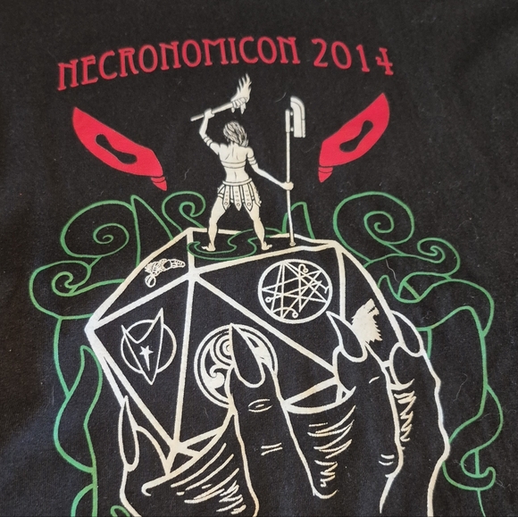 Necronomicon Graphic Tee  L - Picture 6 of 8
